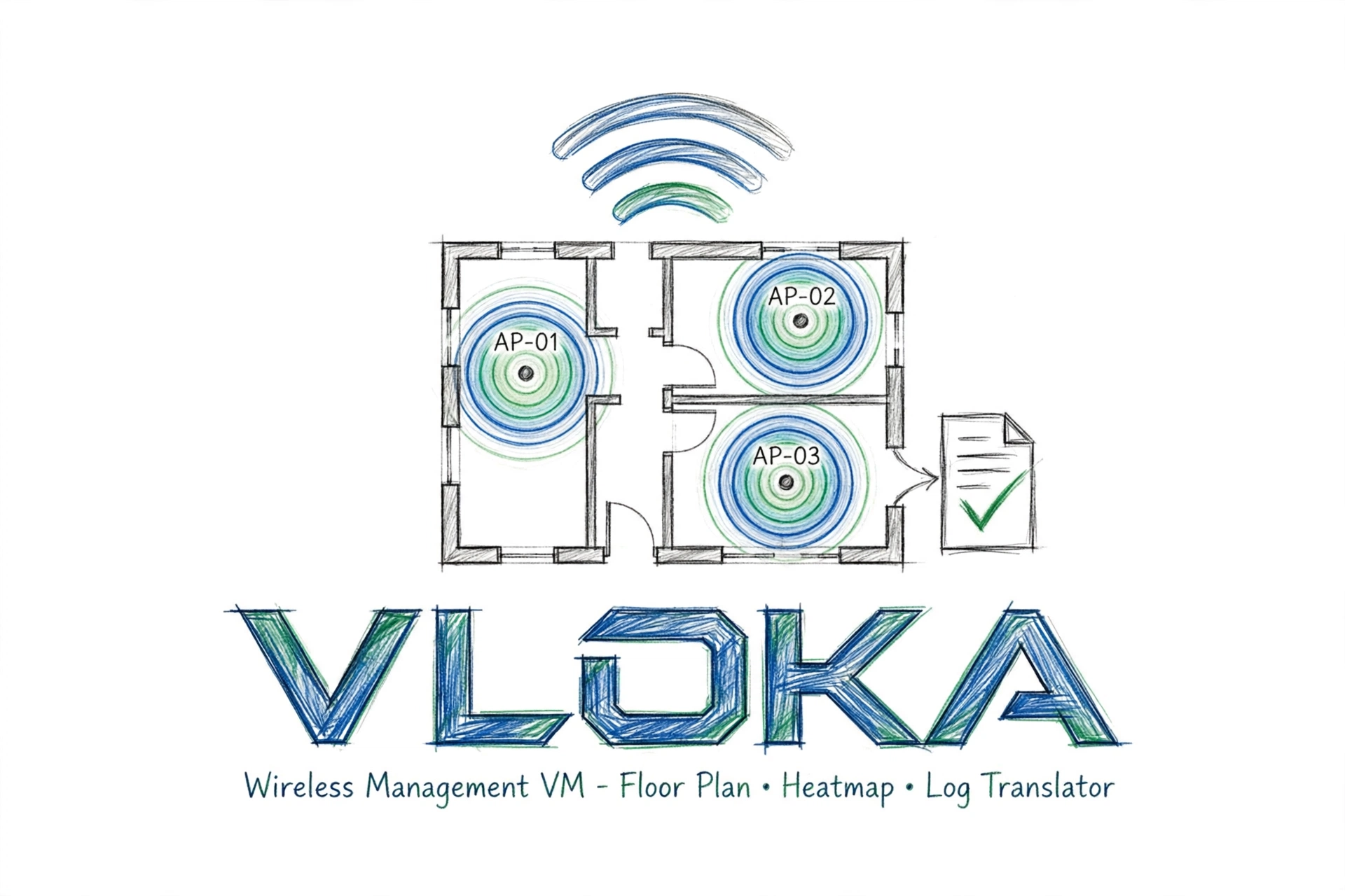 Vloka — Wireless Floor-plan Manager